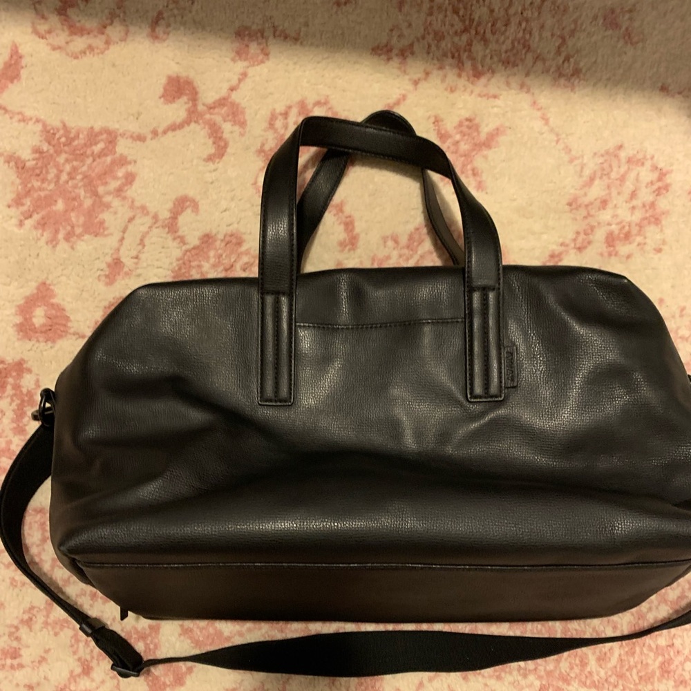 Away Everywhere Bag in black leather